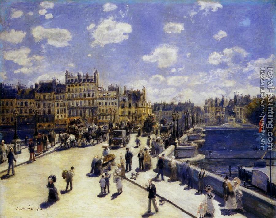 Pierre Auguste Renoir : Le Pont-Neuf, Paris Pierre Auguste Renoir : Le Pont-Neuf, Paris